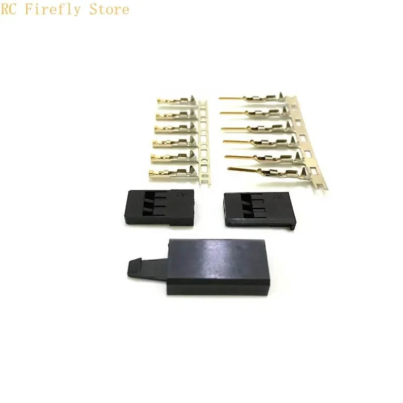 Self Locking Buckle Male Female with Hook Servos Receiver JR Futaba Servo Connector Plug For RC Motor Drone Battery ESC