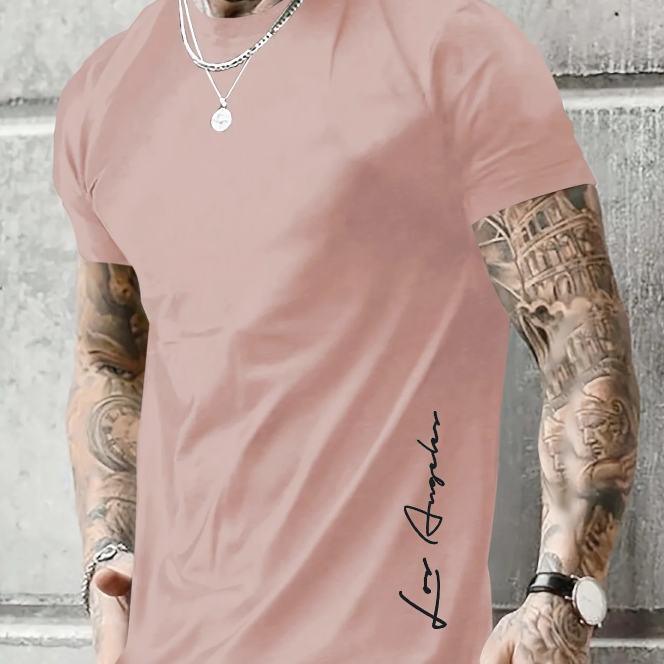 Gym Mens T Shirt Summer Loose Multicolor Alphabet Print Slim Fit Casual Sports Round Neck Short Sleeve Men Gym Sportswear TShirt