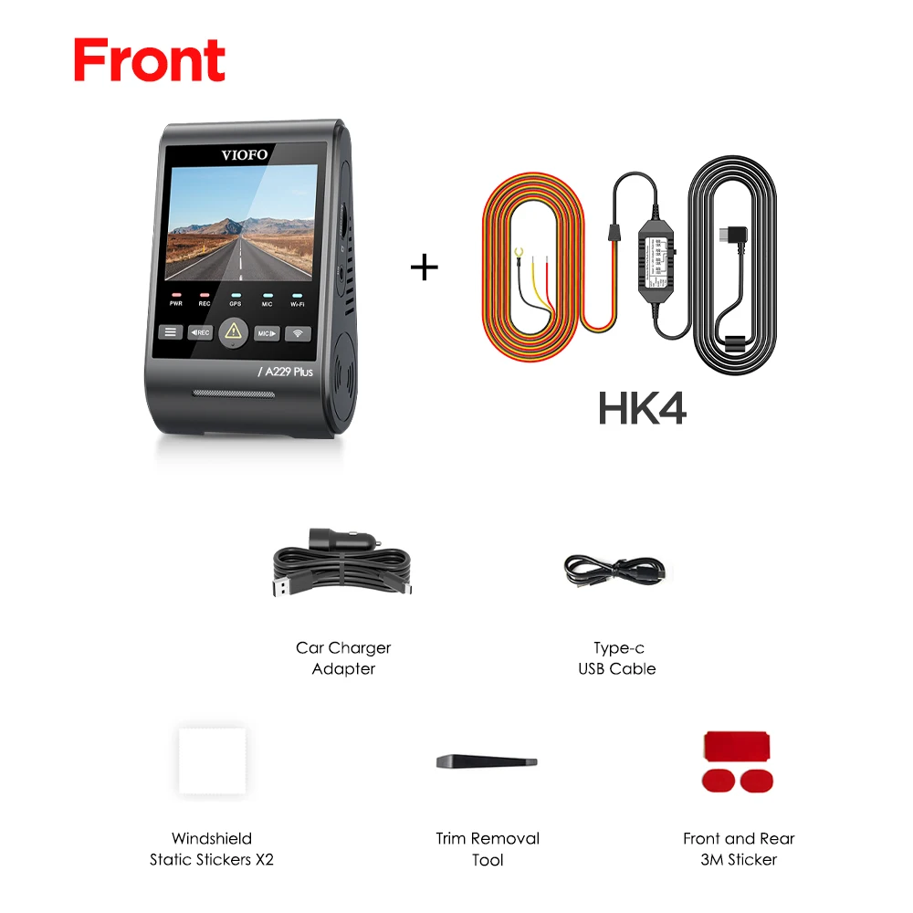 Viofo A229 Plus Dashcam 7