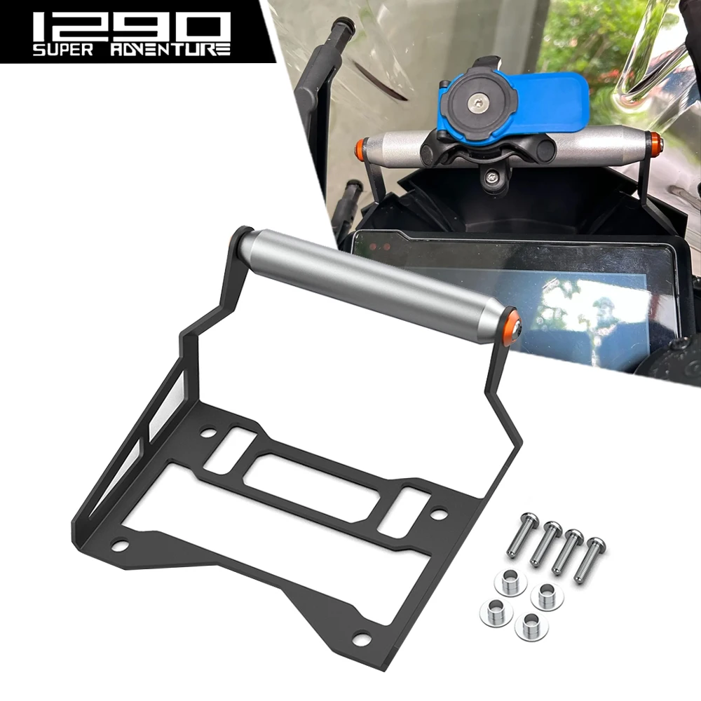 

For 1290 SUPER ADVENTURE S R 2021 2022 2023 2024 Mobile Phone GPS Plate Bracket Motorcycle Stand Holder Phone Navigation Bracket