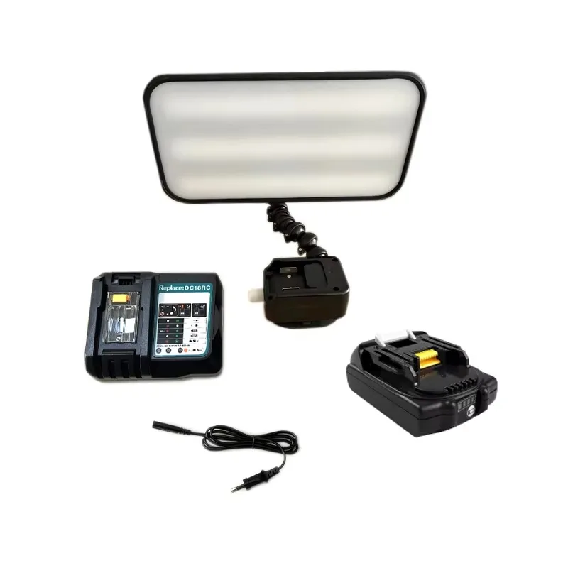 مصباح دنت لاسلكي ببطارية 18 فولت مع 9 مصابيح Led قابلة للتعديل أدوات إصلاح السيارات PDR King Dent Lamp