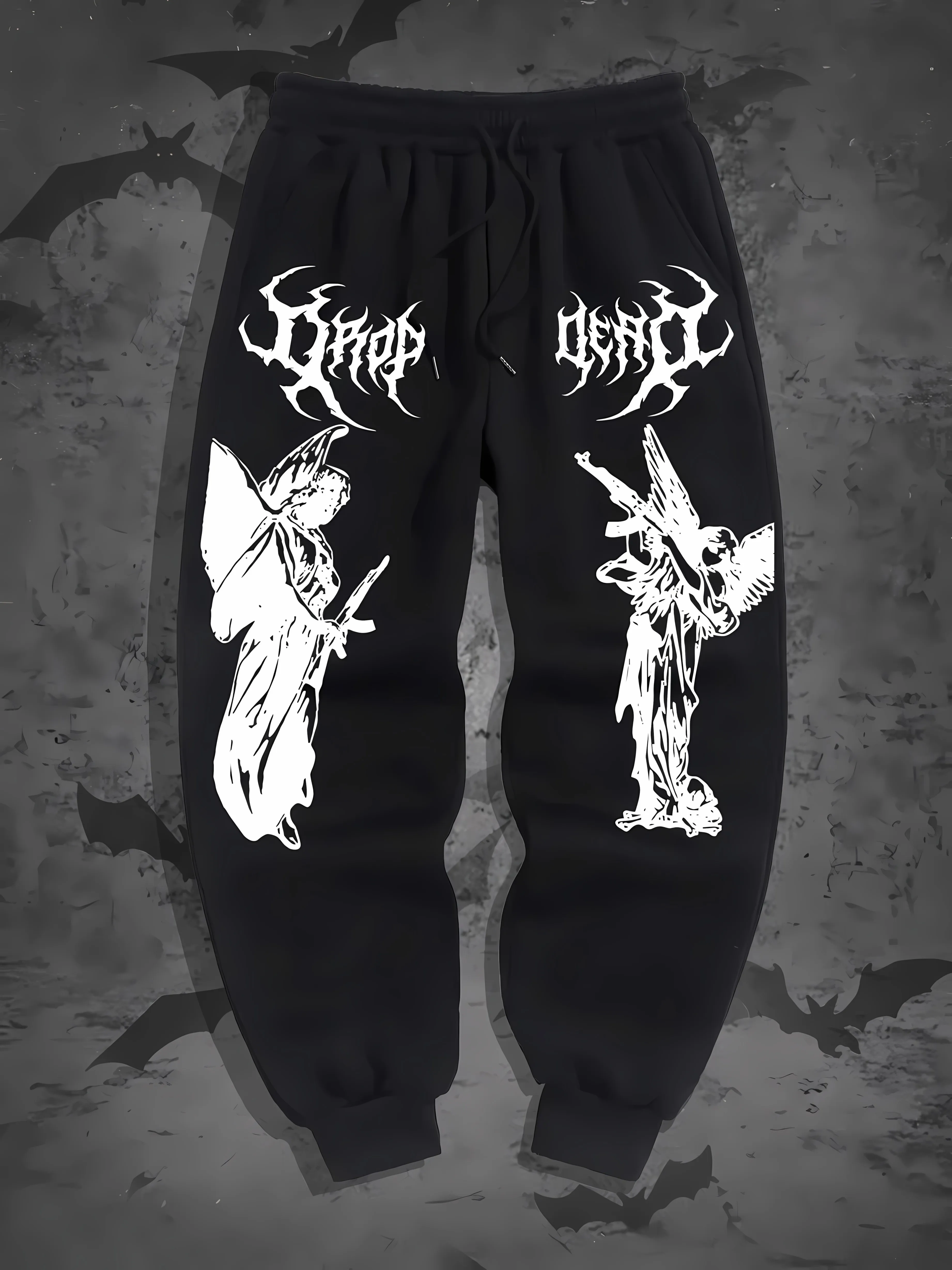

The new men's trousers for Spring and Autumn 2025 feature street casual fashionable comfortable and soft 3D angel print