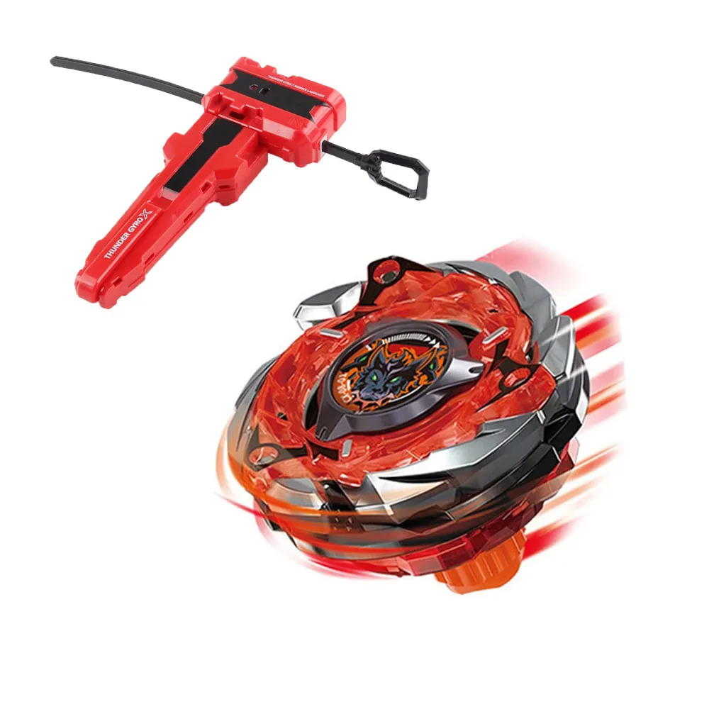 

Серия X CX-08-01 Combat Spiral Gyro Cerberus Flame Долговечная схема красного, черного и серебряного цвета, ограниченная серия