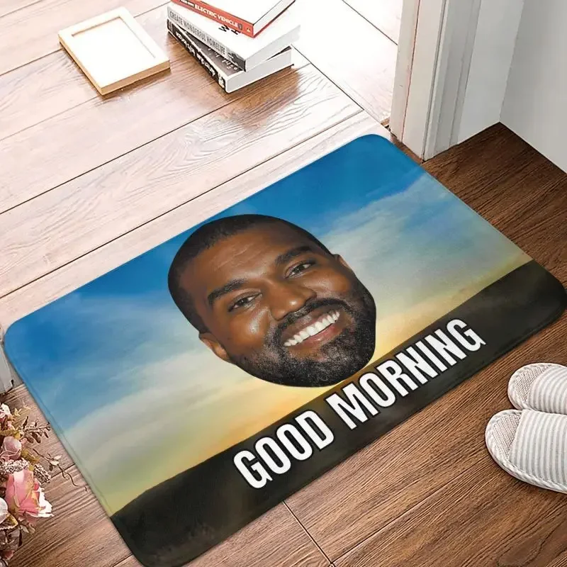 Funny Kanye West Meme Doormat Non-Slip Bath Kitchen Mat Garden Garage Floor Door Entrance Carpet Rug