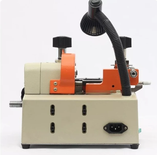 220V Desktop Horizontal Electronic Key Duplicating Machine DF-001・Portable Key Copying Equipment for Key Making Locksmith Use