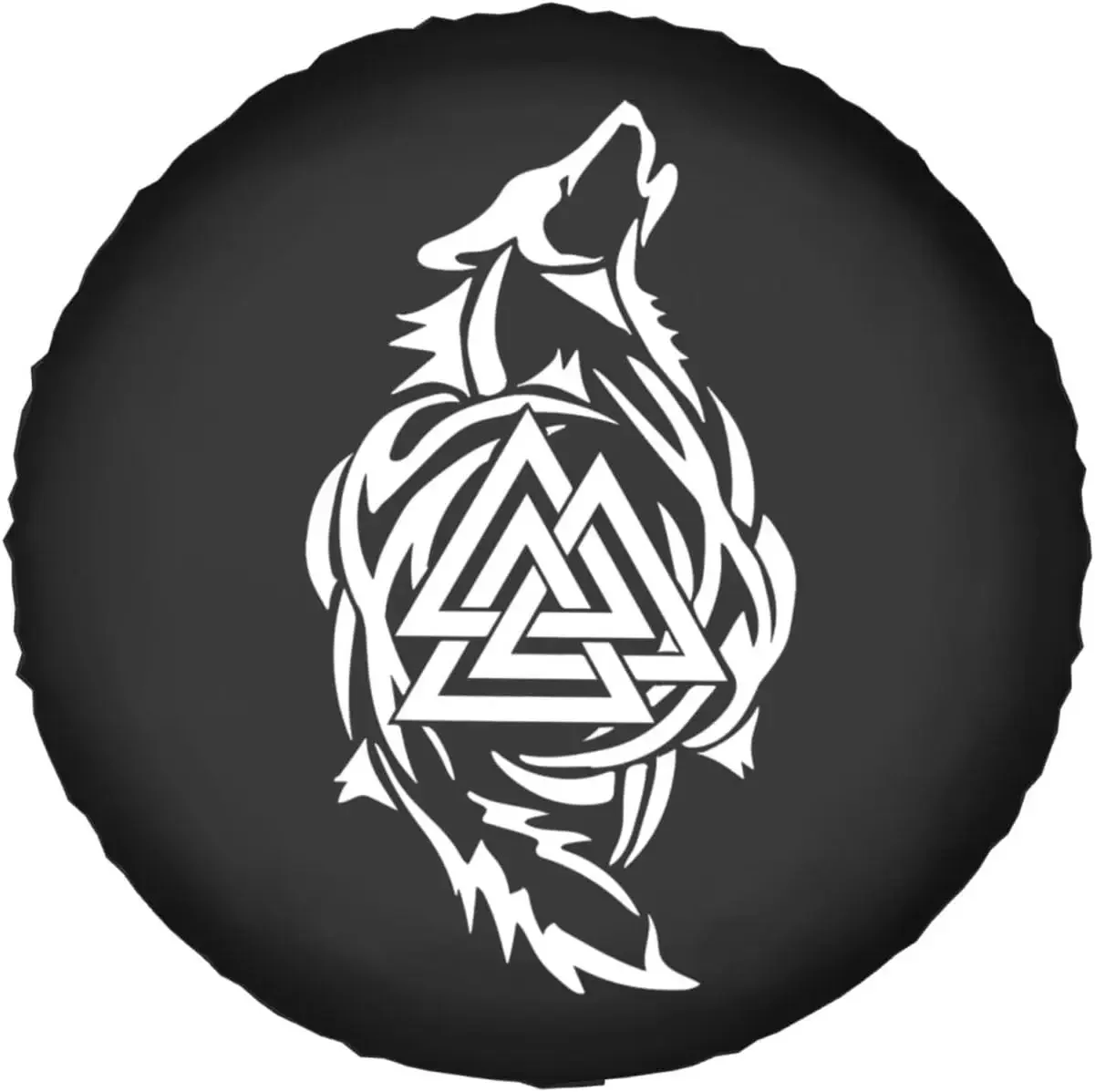 

Odin Thor Viking Tribal cubierta neumático repuesto coche protectors ruedas resistente a la intemperie remolque Uni