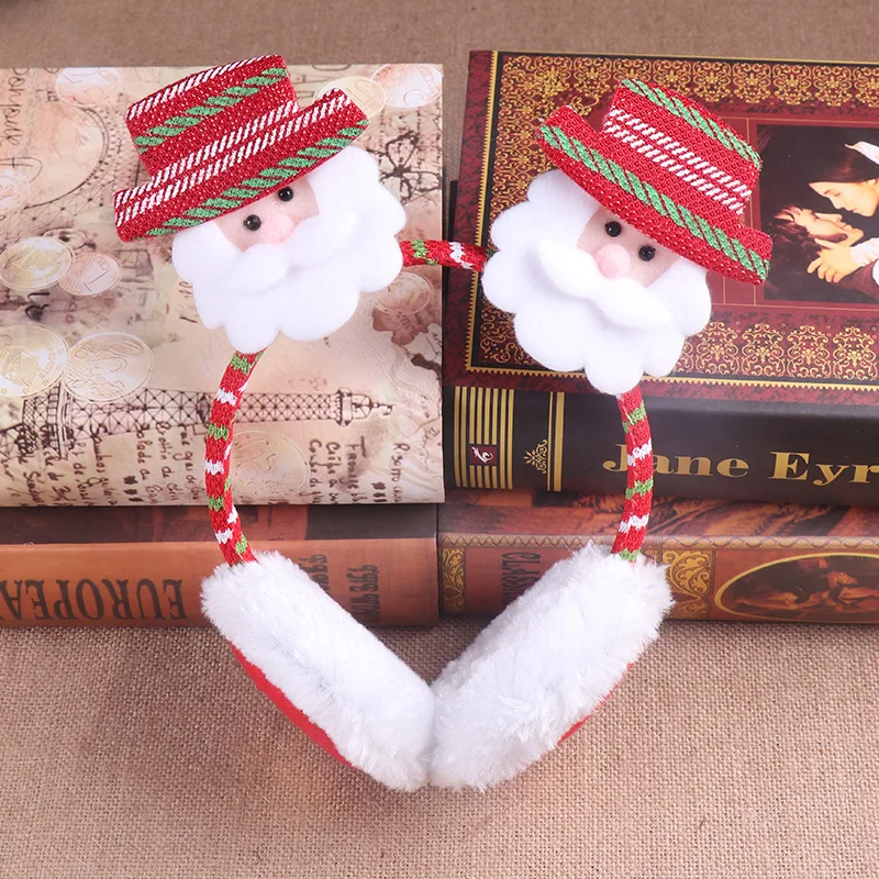 Christmas New Winter Cold Insulation High Quality Earmuffs Adult Children Warm Decoration Party Dress