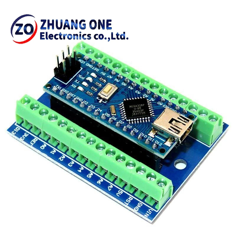 Lot De 3 Shields à Bornes à Vis Pour Arduino Nano R3 – Carte D’extension Pratique
