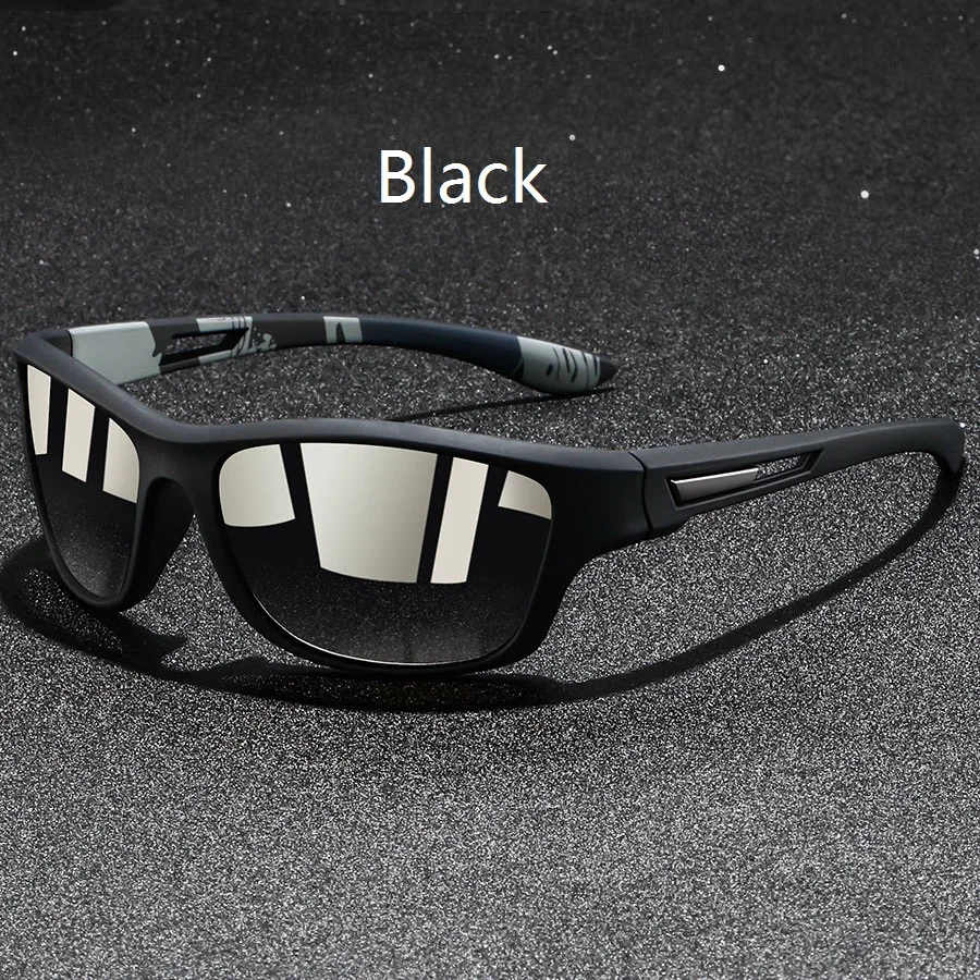 Modische Vintage-Sonnenbrille für Radfahren, Angeln und Sport - Unisex-Sonnenbrille für Laufen, Radfahren und Bergsteigen – Detail 4