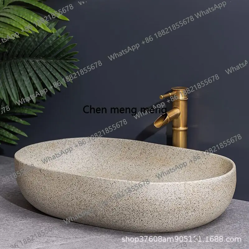 

Умывальник, раковина, умывальник накладной, для ванной комнаты, в простом скандинавском стиле