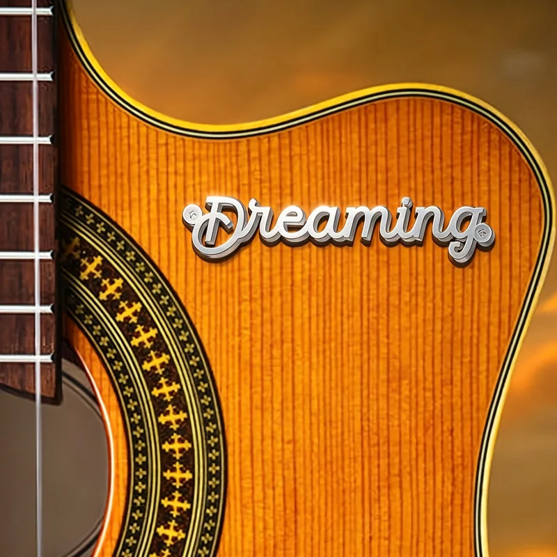 [Custom Products] Stainless Steel Nameplates and Guitar Decorative Nameplates—The Perfect Gift for Music Lovers