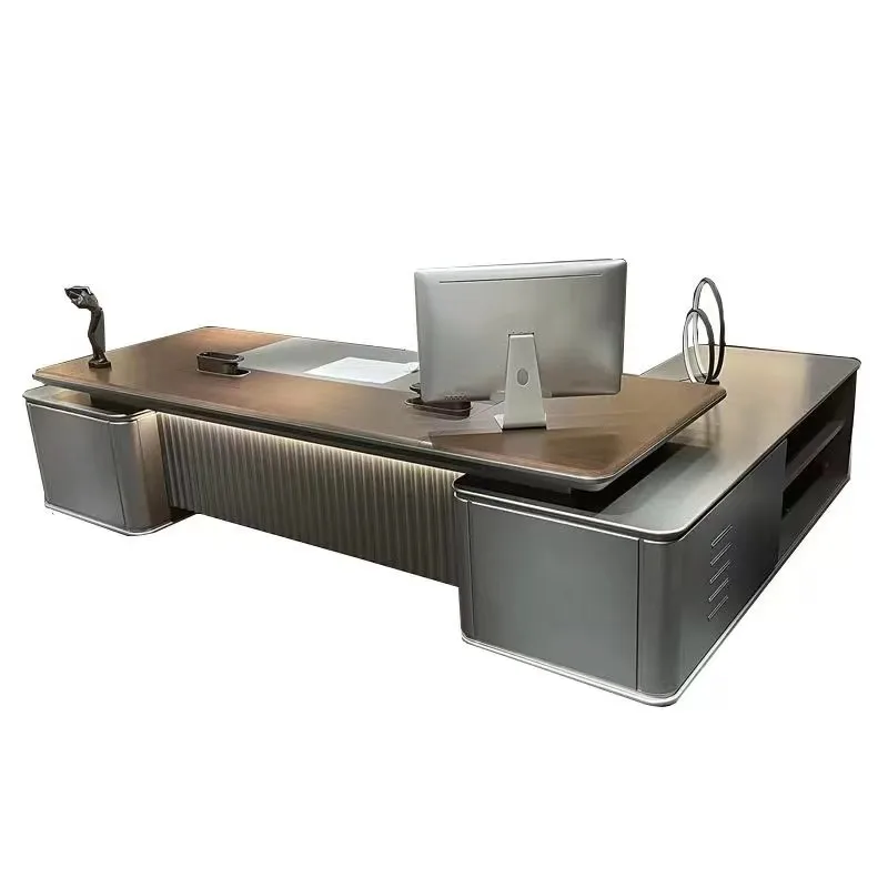 Organizzatore Scrivania da ufficio moderna Combinazione di stoccaggio minimalista Disponibile Scrivanie per computer Creatività Mobili Escritorio europei