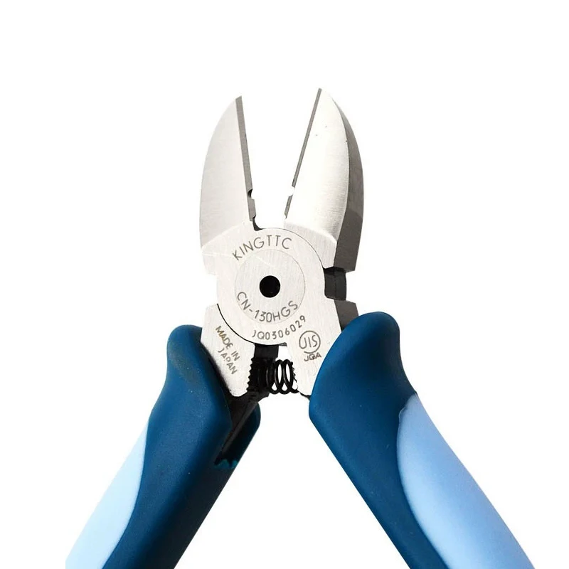 TSUNODA King TTC Diagonal Plier Wire Cutter for Copper and Iron Wires Etc Cutting Pliers with Stripping Hole CN-160HGS