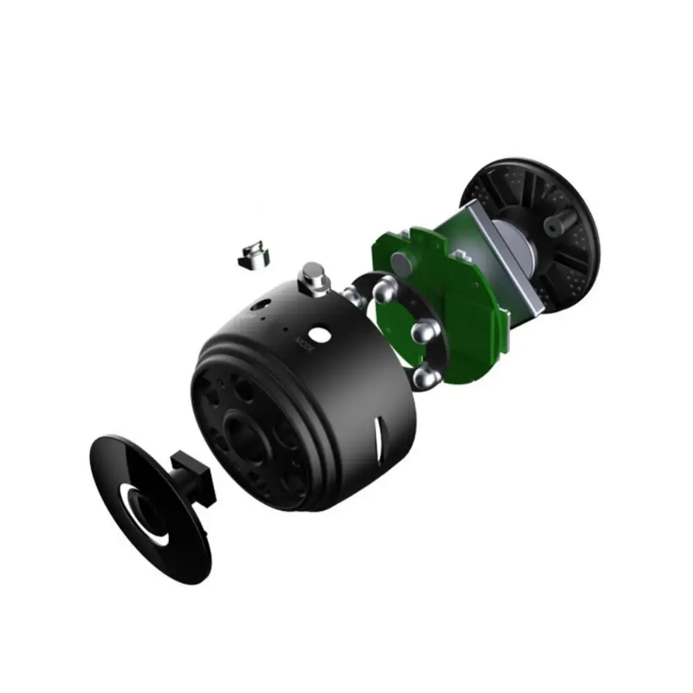 Tuya-Mini Caméra de permission IP Wifi A9 1080P, Dispositif de Sécurité Domestique Sans Fil, Sans Vision Nocturne, avec Télécommande