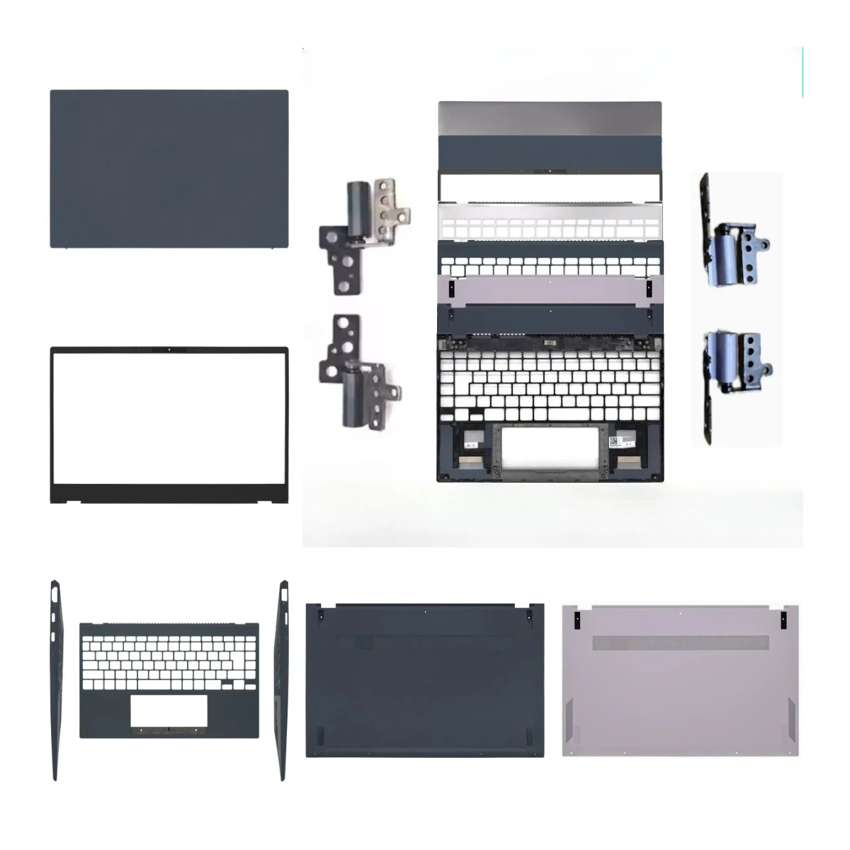 Suitable for Zenbook 13 UX325 UX325A UX325J EA UA U3700 laptop LCD back cover, front panel hinge, palm rest, bottom shell ABCD