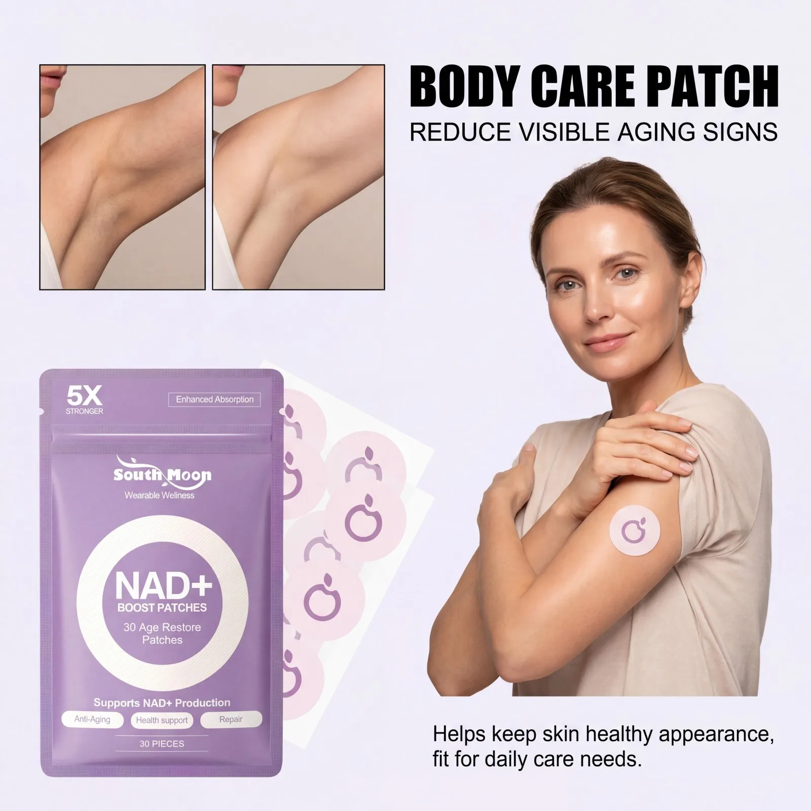 60/120pcs Body Care Patch Mois - Health Wellness & Nutrition Center Llc recensie en prijs