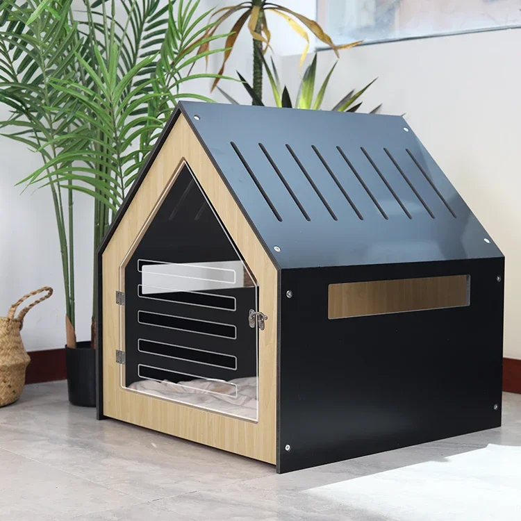 Pet Houses&Furniture,Wooden Indoor Cat Dog House Manufacturers Solid Wood Cat House Pet Furniture Detachable Cat Pet House