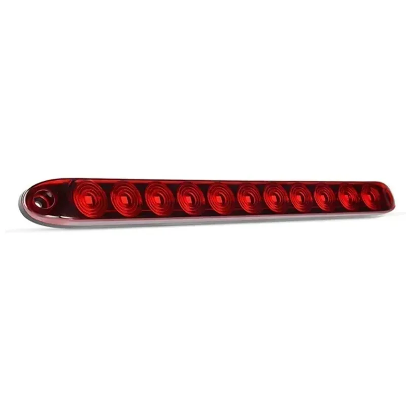 

New 2PCS Waterproof 16-Inch 11-LED Truck Tail Trailer Light with Brake Stop Park High/Low Brightness Marker Bar 12V Amber Red