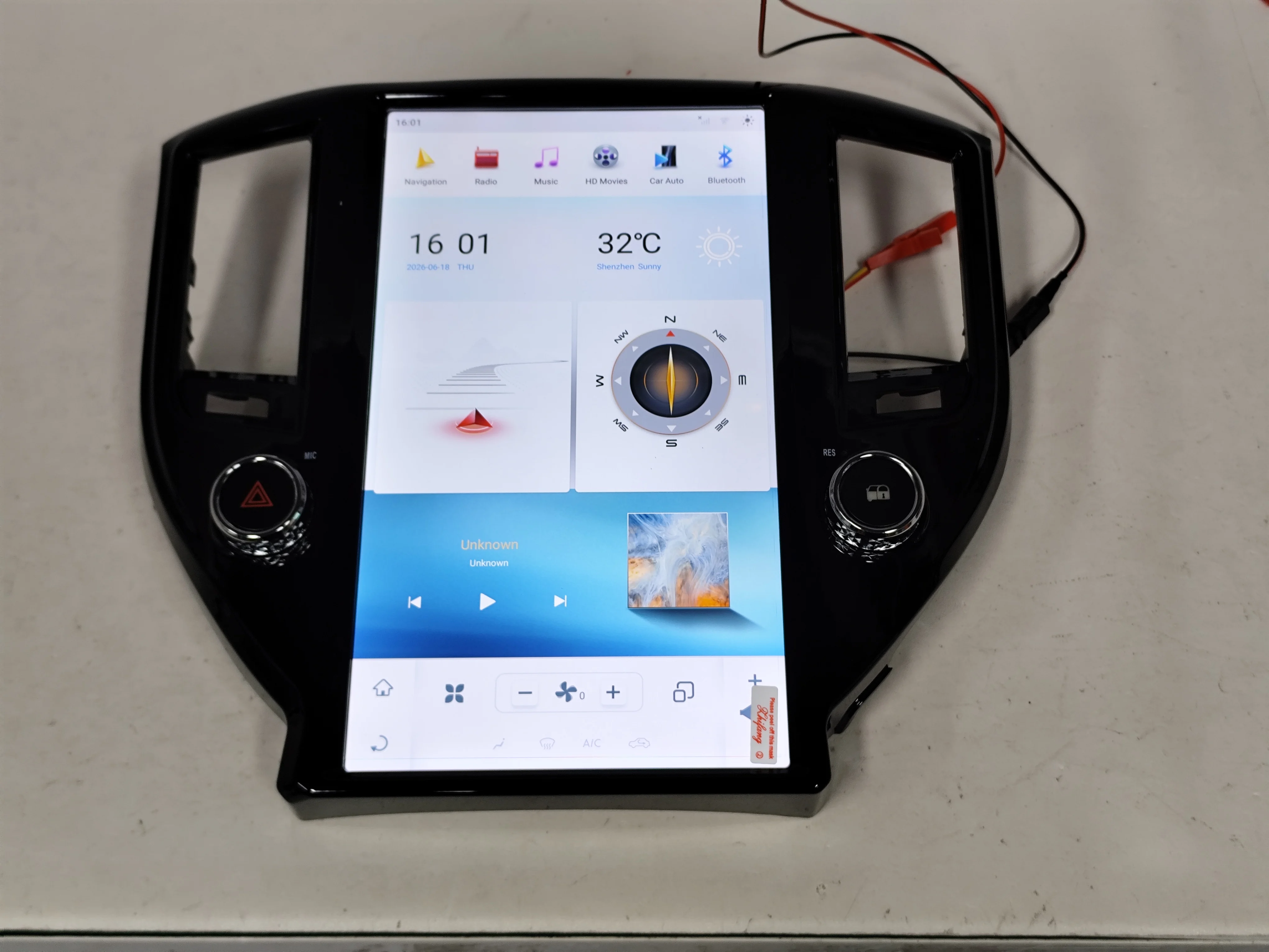 Android AUTO For Toyota Crown 2015~2018 Qualcomm Vertical Style Automotive Multimedia Stereo GPS Navigation Car Radio Head Unit