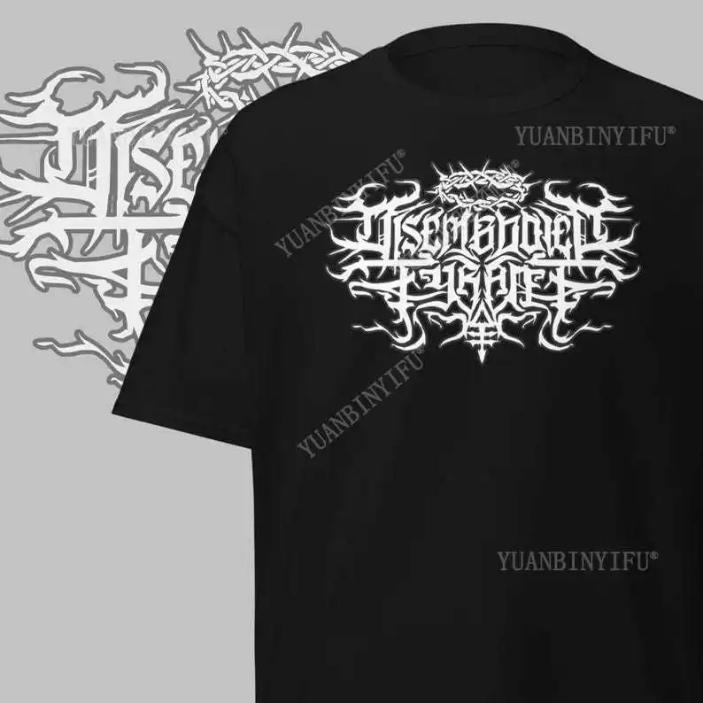 

Disembodied Tyrant T-Shirt Deathcore T-Shirts Gifts for Metalhead Heavy Metal Clothing Round Neck Pure Cotton Short Sleeve Shirt