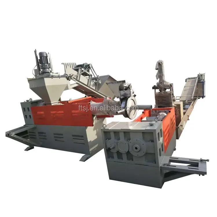 Waste Recycling Pelletizer Plastic Granule Production Line Plastic Granulator for Sale