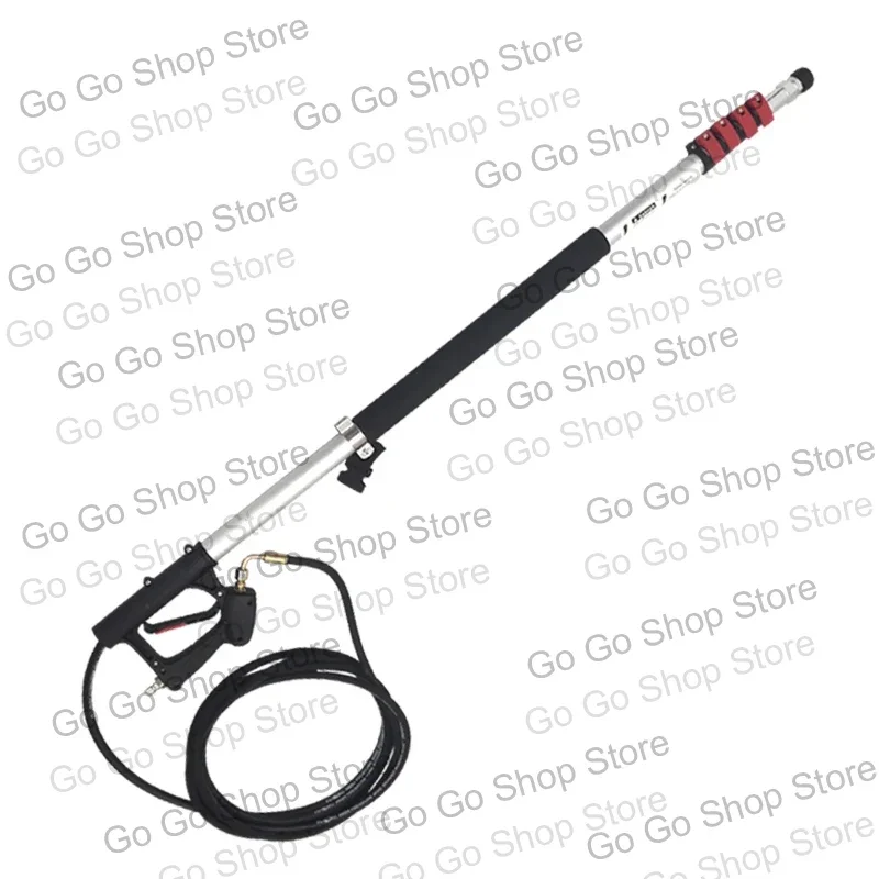 Suitable for high-pressure cleaning of eaves and high exterior walls of five section extension poles in factory buildings