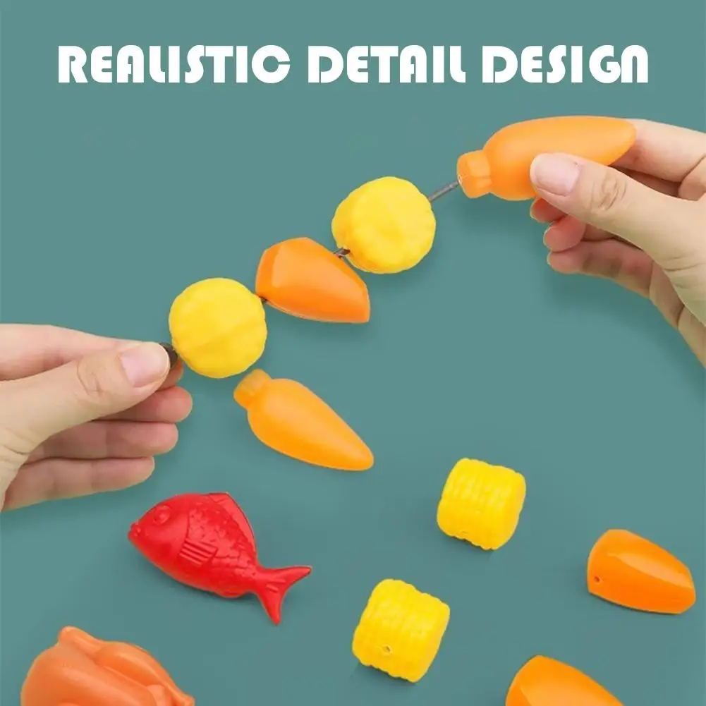 Kids Simulated Barbecue Set with Spray Light and Sound Pretend Play Kitchen Cooking Toy BBQ Educational Toys for Kids Xmas Gifts