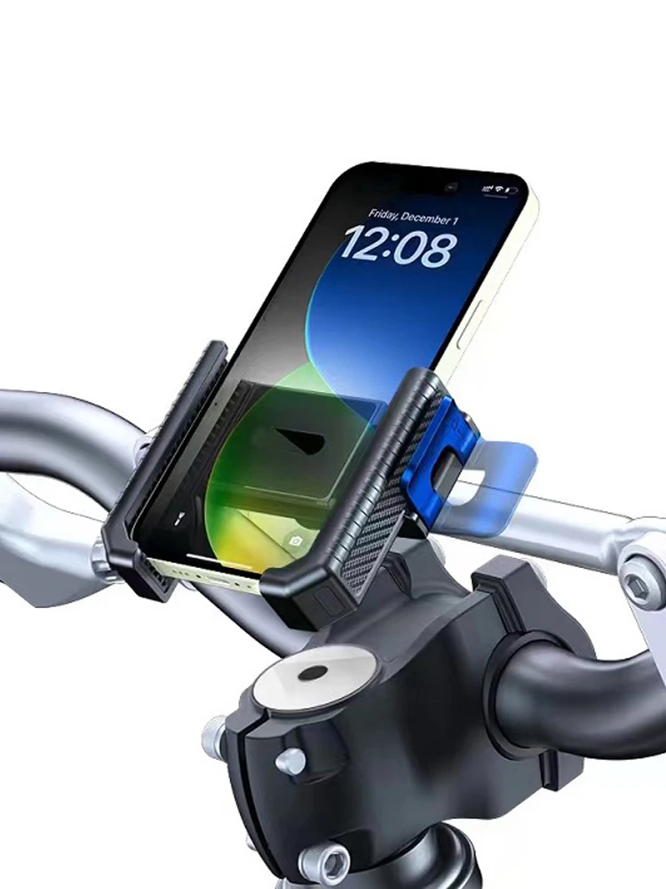 AliExpress iBudim Quick Mount Bike Phone Mount Motorcycle Bicycle Handlebar Mobile Phone Holder Clip Universal Cellphone Stand for Scooter ATV/UTV