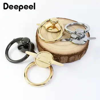 2/4個 Deepeel 25mm 金屬扣環包側夾扣 O 型環手提包掛鉤 DIY 行李箱裝飾扣縫紉配件 8 最佳銷售 25毫米扣 - №5