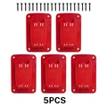 5 Pcs Red