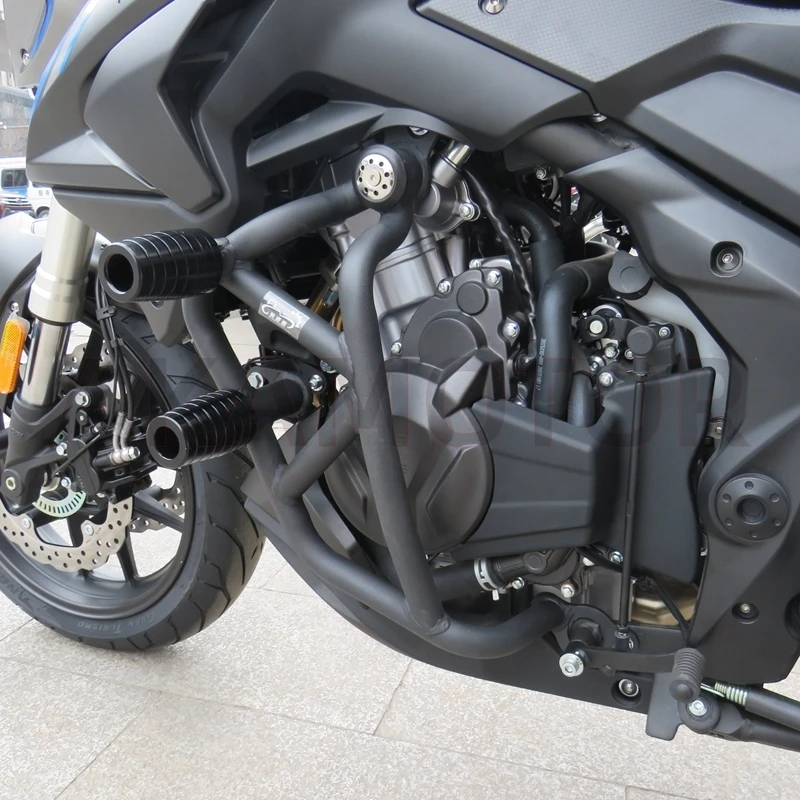 Modified Bumper with 2 Pairs of Anti-drop Sticks for Loncin Voge Lx500 500r