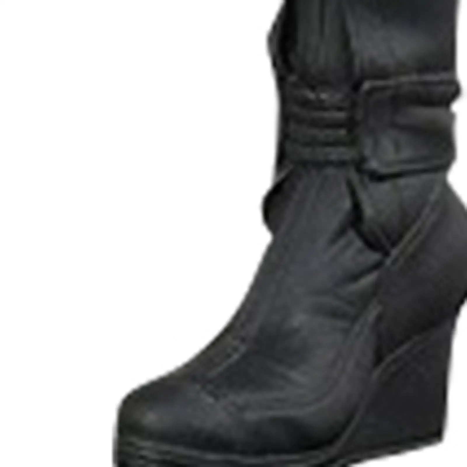 Doll Miniature Boots 1 6 Wired Mid Calf Long Shoes Model Outfit for 12 Inch Action Figure Collectors