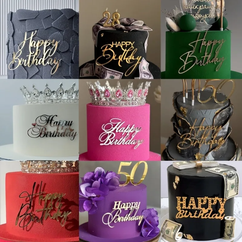 

Birthday Ins Cake Luxury Decoration Crystal Crown Cake Topper Beautiful Large Wedding Party Princess Theme Celebration Gifts New