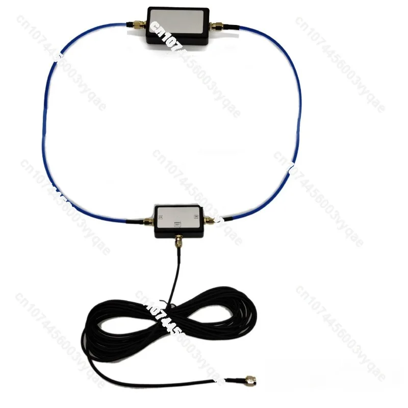 

Portable Passive Magnetic Antenna Amplifier 250mW Low Loss Audio Antenna Module with SMA & BNC Interface