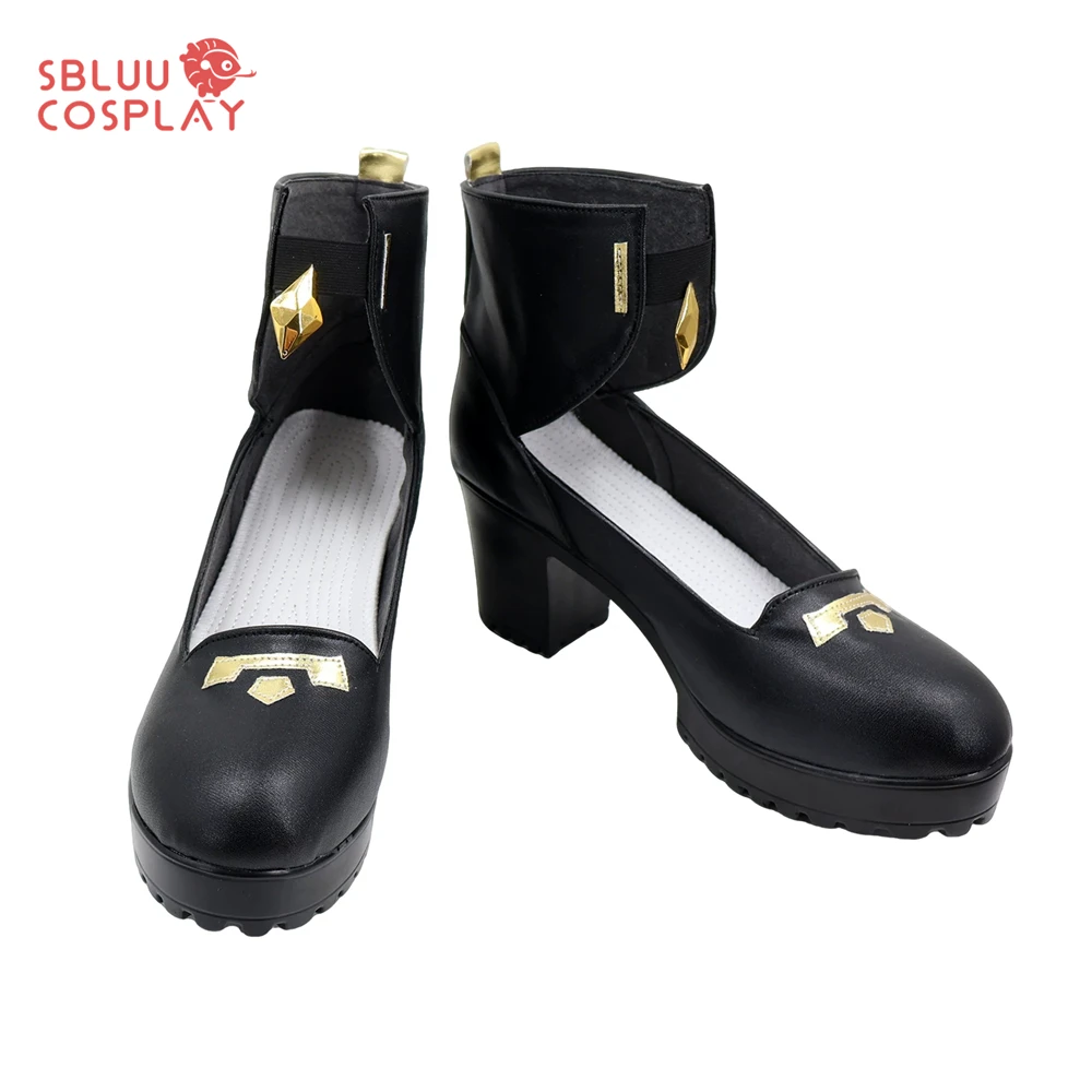 

SBluuCosplay Wuwa Female Rover Cosplay Shoes Custom Made PU Wuthering Waves Boots Halloween Carnival Party Accessory