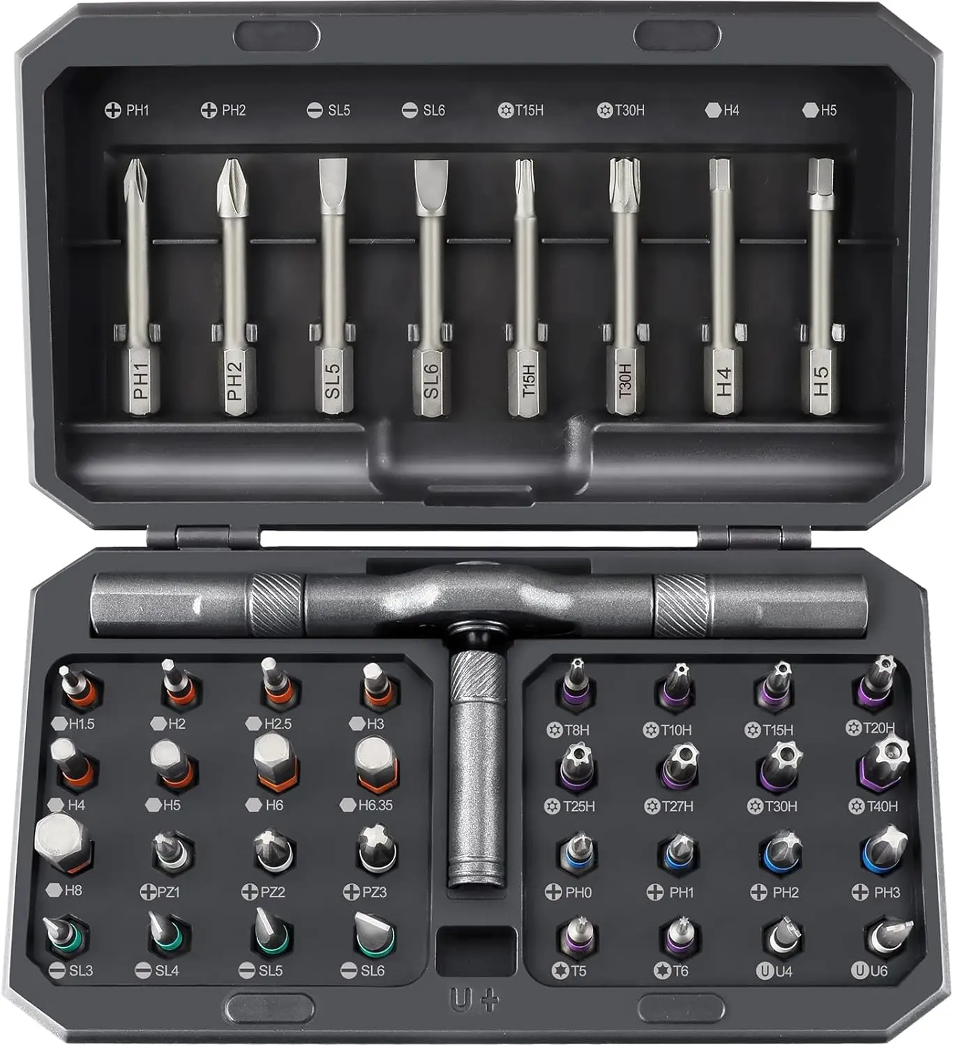 42-in-1 Magnetic Ratchet Screwdriver Set with Case, Repair Tool Kit for Electronics, Bicycle, Watch, and Home DIY Projects