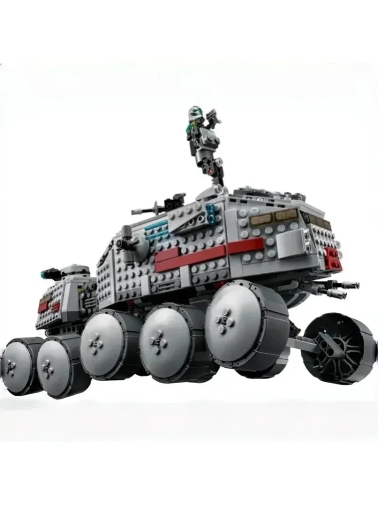 903-teiliger Panzer mit Zehn Rädern Baustein-Set Kompatibel mit 75151 Teilen Geeignet für Geburtstags- und Partygeschenke