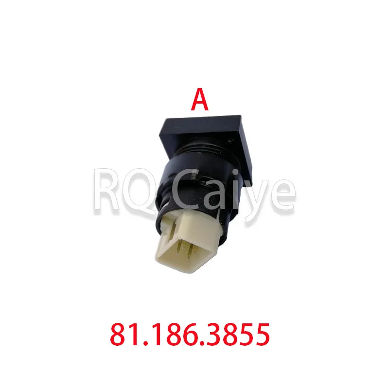 5PCS 81.186.3855 Switch Printing Machine Parts CPC Push Button for Heidelberg Replacement Spare Parts SM102 CD102 Push Button