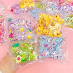 20PCS Cute Mixed  Series Resin Charms Accessories for Diy Phone Case Hair Clip Material Children Toy Jewelry Accessories