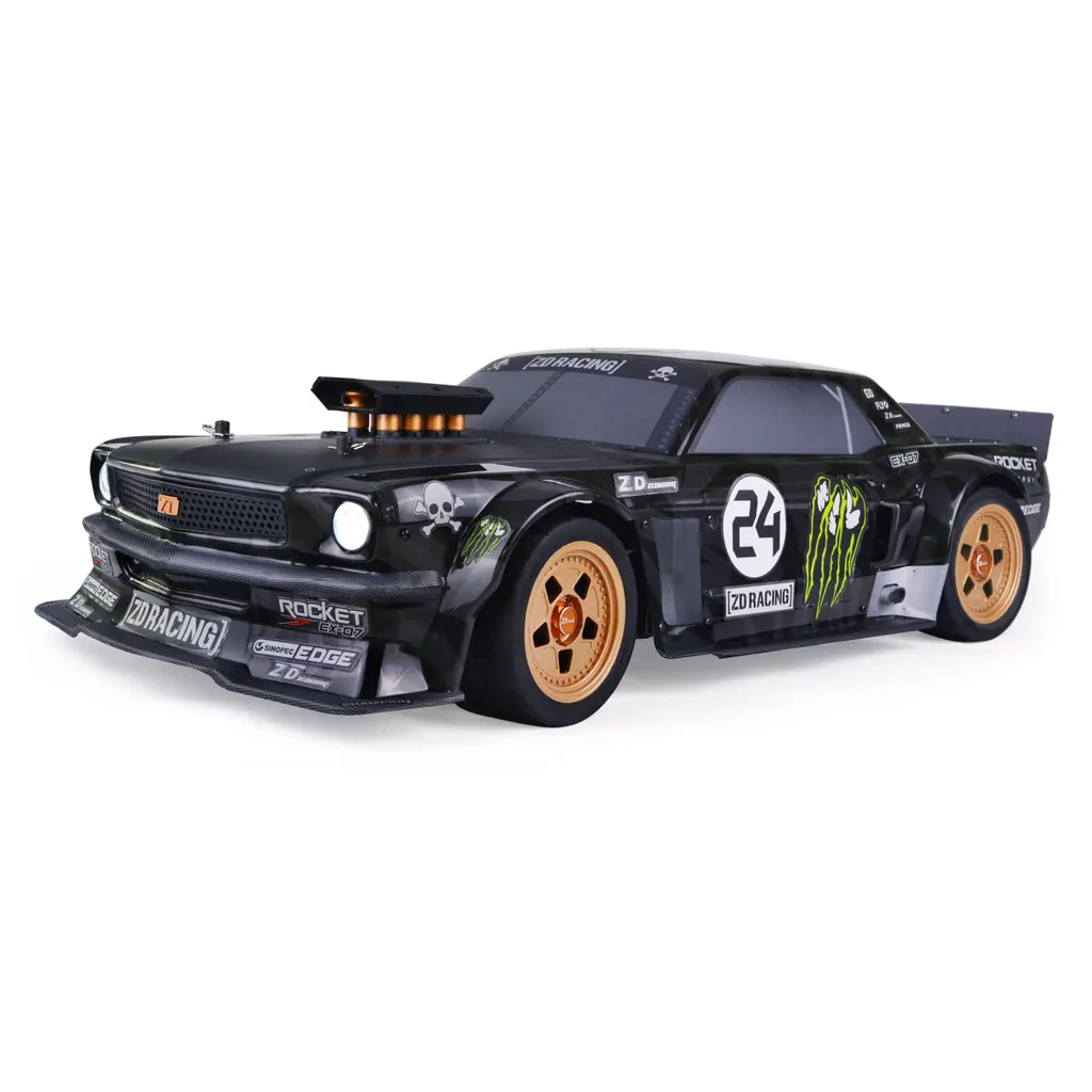 ZD Racing EX-07 1/7 4WD Brushless Remote Control EX07 RC Car Drift Super High Speed 130km/h Huge Vehicle Model Full Proportional