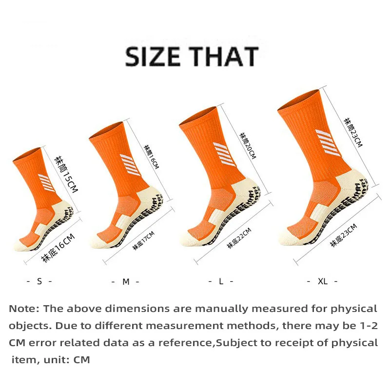 High Quality Anti Slip Soccer Socks Adults Kids Sport Towel Bottom Cotton Mid Tube Non Slip Football Hockey Baseball Grip Sock