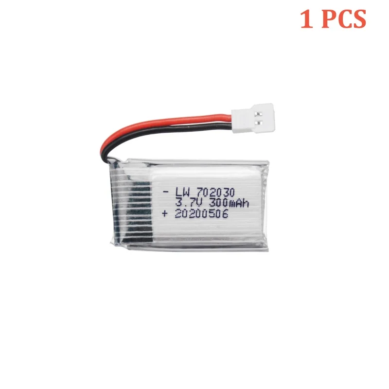 3.7V 300mAh lipo batterij Voor E55 FQ777 FQ17W DFD F180 FY530 U816 U830 H107 X11C Batterij 20C 702030   Voor RC Quadcopter reserveonderdeel - afbeelding 1