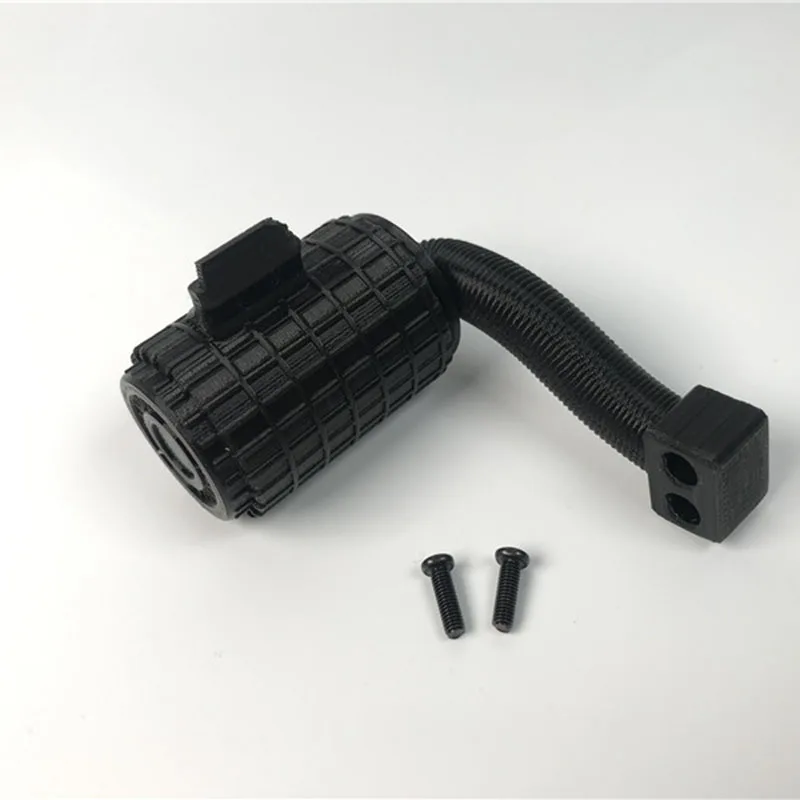 Simulationsluftfilter aus Kunststoff im Maßstab 1:14 für Tamiya RC Truck BENZ 1851 ACTROS AROCS