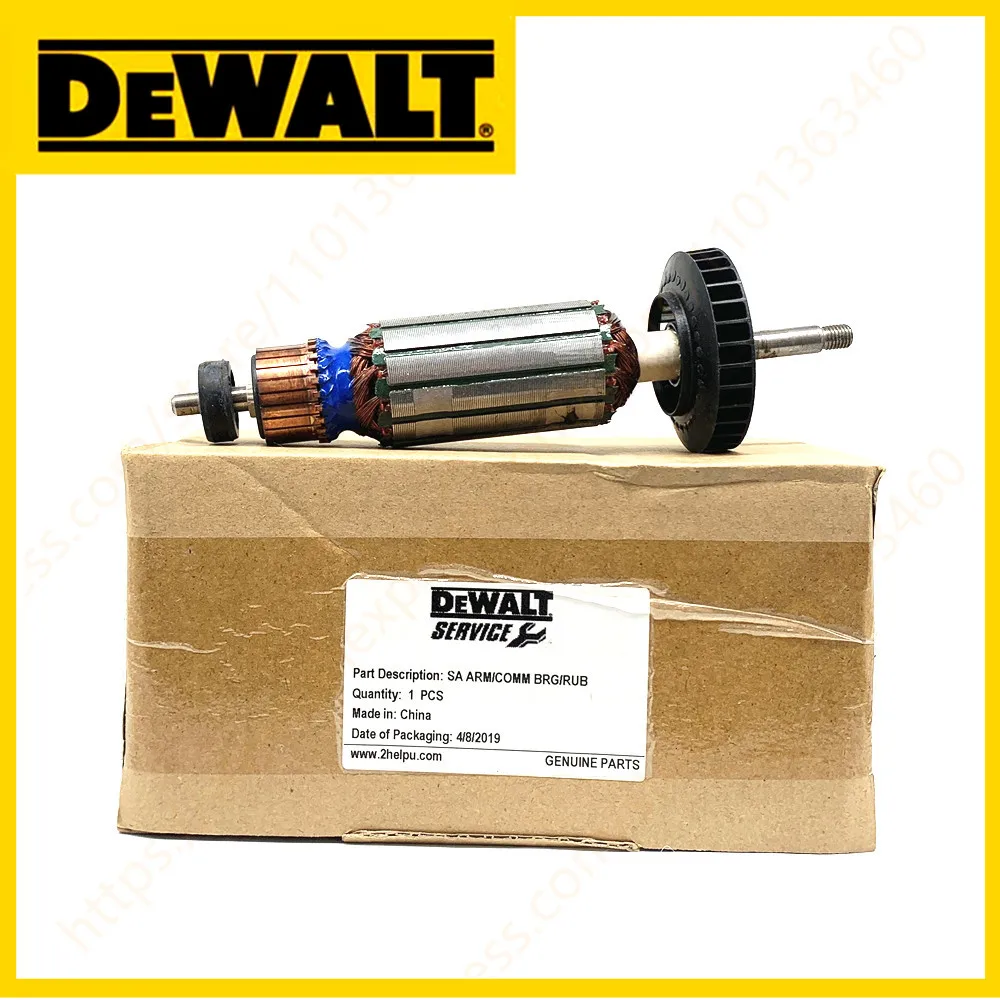 

Ротор якоря 220-240 В для Dewalt DW824 125 DW821 DW456K DW456 D28154 D28153 DW818 DW818 Угловая шлифовальная машина