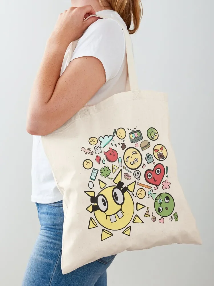 

Life doodles Tote Bag cloth bag woman Woman shopper bag custom tote shopping bags foldable