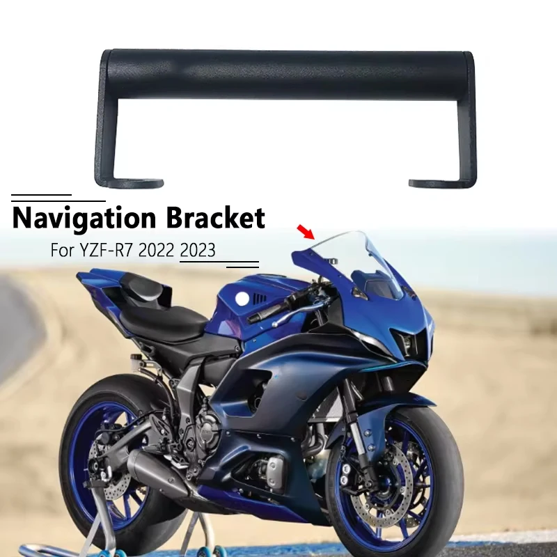 For Yamaha YZF-R7 Navigation Bracket Adapter Holder YZF R7 YZFR7 2022 2023 Motorcycle Accessories Mobile Phone Holder Stand