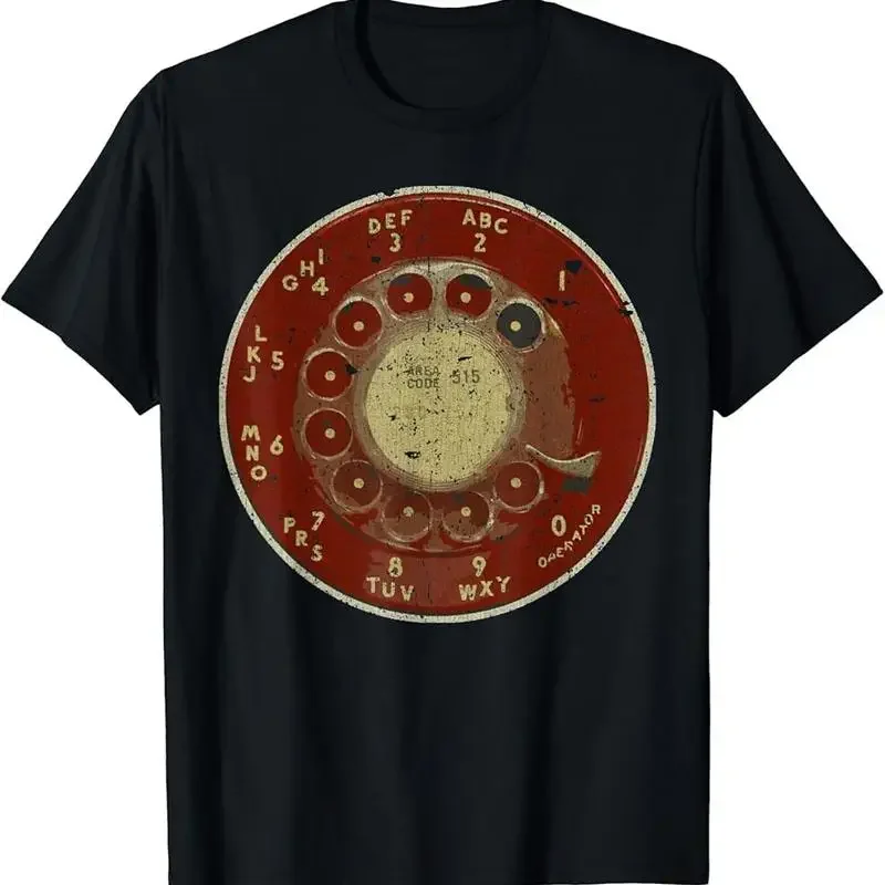 Vintage Rotary Dial 70S Retro Style T Shirt