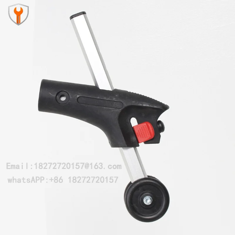 Wheelchair anti-roll wheel anti-back tilt support wheel, adjustable, telescopic and removable