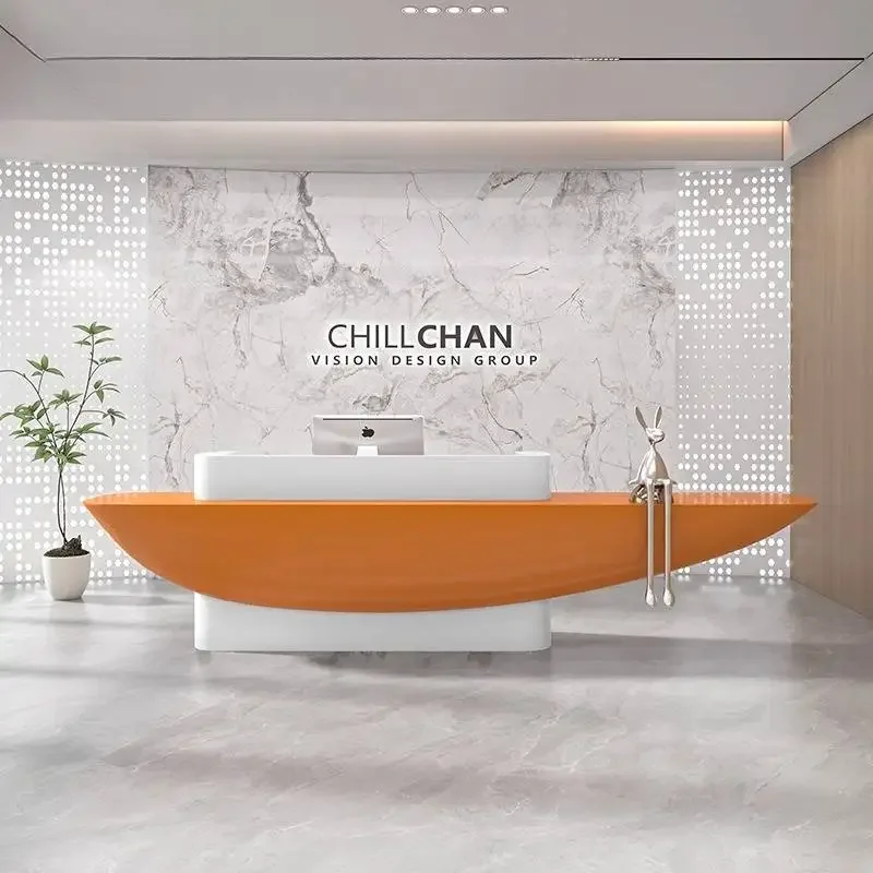 Checkout Page Reception Desks Clothing Shop Yoga Studio Reception Desks Medical Beauty Hotel Company Empfangs Theke Furniture