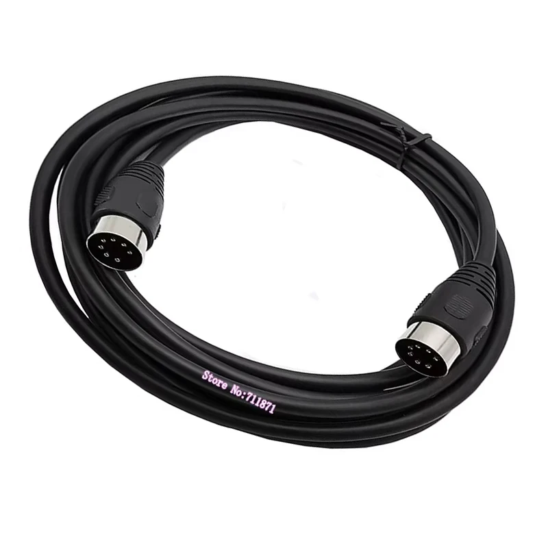 7 Needle 7Pin Din Cable Line For medical apparatus instruments Male to Male 7P DIN Signal transmission current Control Wire Cord